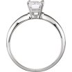 basket solitaire engagement ring