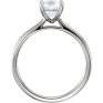 cathedral solitaire engagement ring